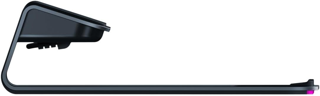 Razer Laptop Stand Chroma V2 - Laptop stand with RGB Chroma lighting (USB-C hub, Dual monitor output, Durable and ergonomic, Charging other devices via USB-C) Black