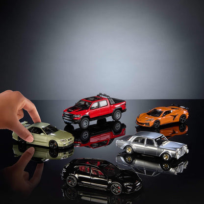 Hot Wheels Premium Porsche Taycan Turbo S Cross Turismo, 1:43rd Scale Vehicle, Officially Licensed Replicas for Adult Collectors, Real Riders Tires, Metal/Metal Body & Chassis, HWT10