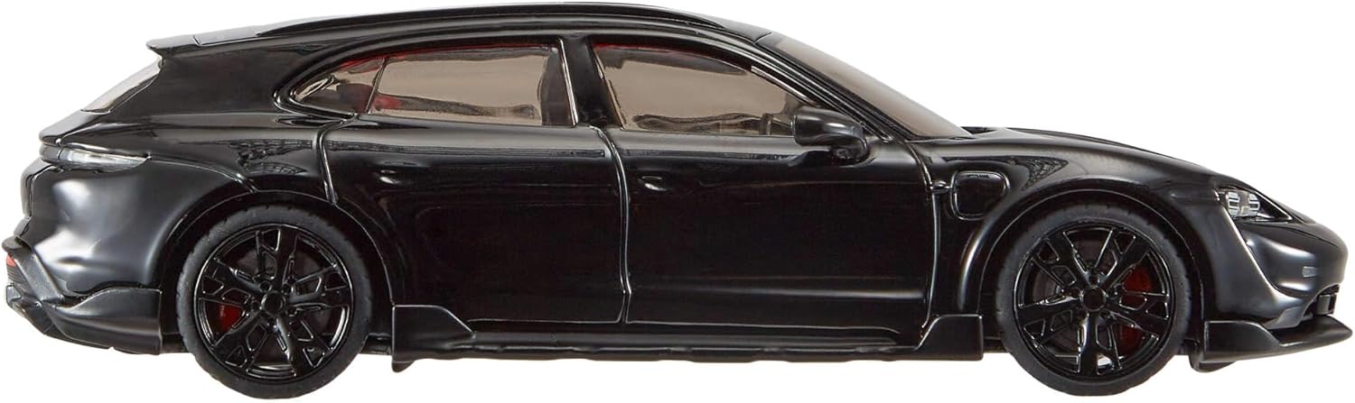 Hot Wheels Premium Porsche Taycan Turbo S Cross Turismo, 1:43rd Scale Vehicle, Officially Licensed Replicas for Adult Collectors, Real Riders Tires, Metal/Metal Body & Chassis, HWT10