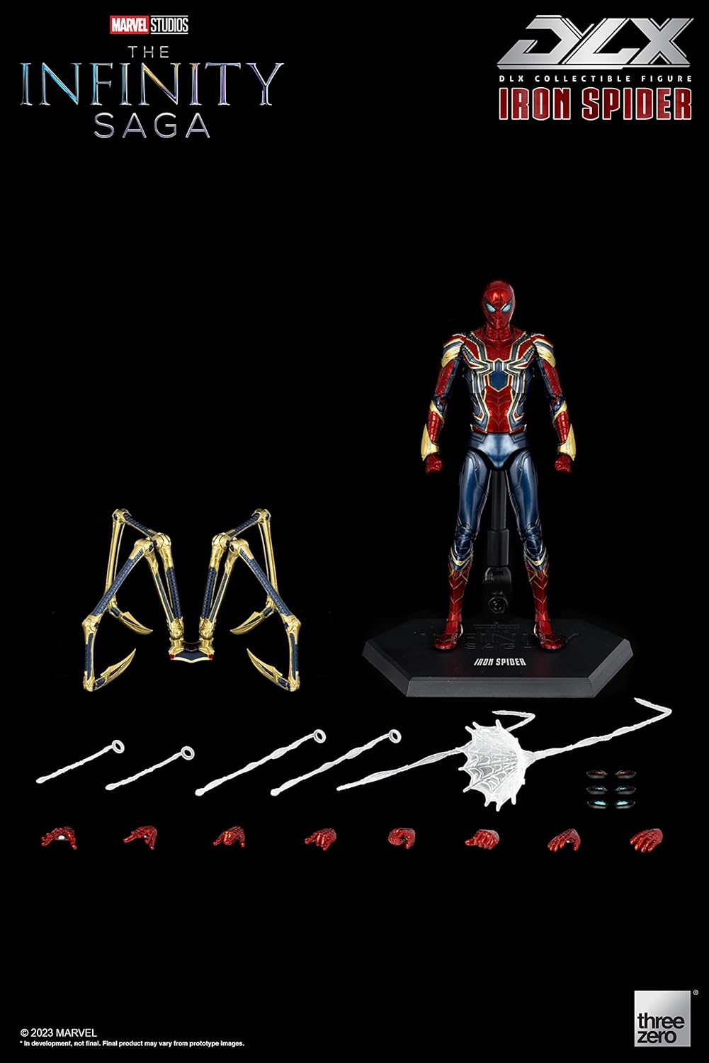 Infinity Saga figurine 1/12 DLX Iron Spider 16 cm