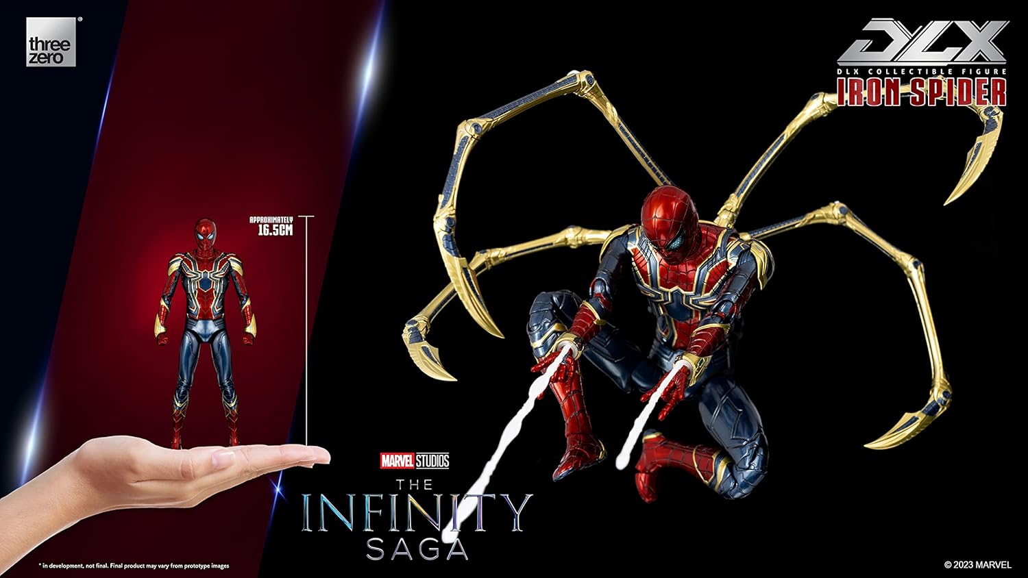 Infinity Saga figurine 1/12 DLX Iron Spider 16 cm