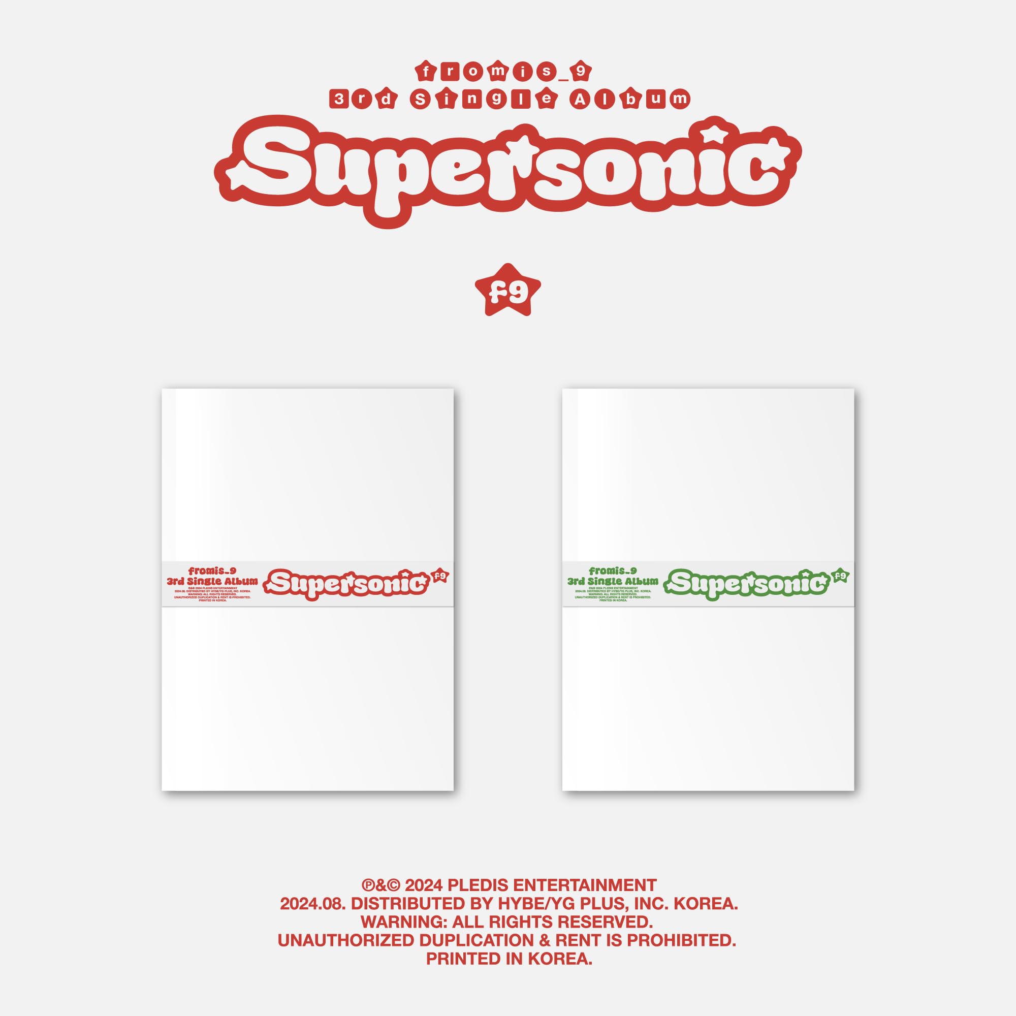 Supersonic - incl. Photobook, Lyric Card, Sticker, 2 Photocards