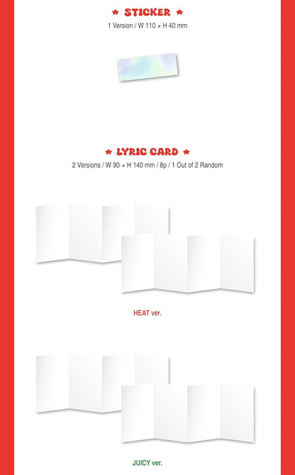 Supersonic - incl. Photobook, Lyric Card, Sticker, 2 Photocards