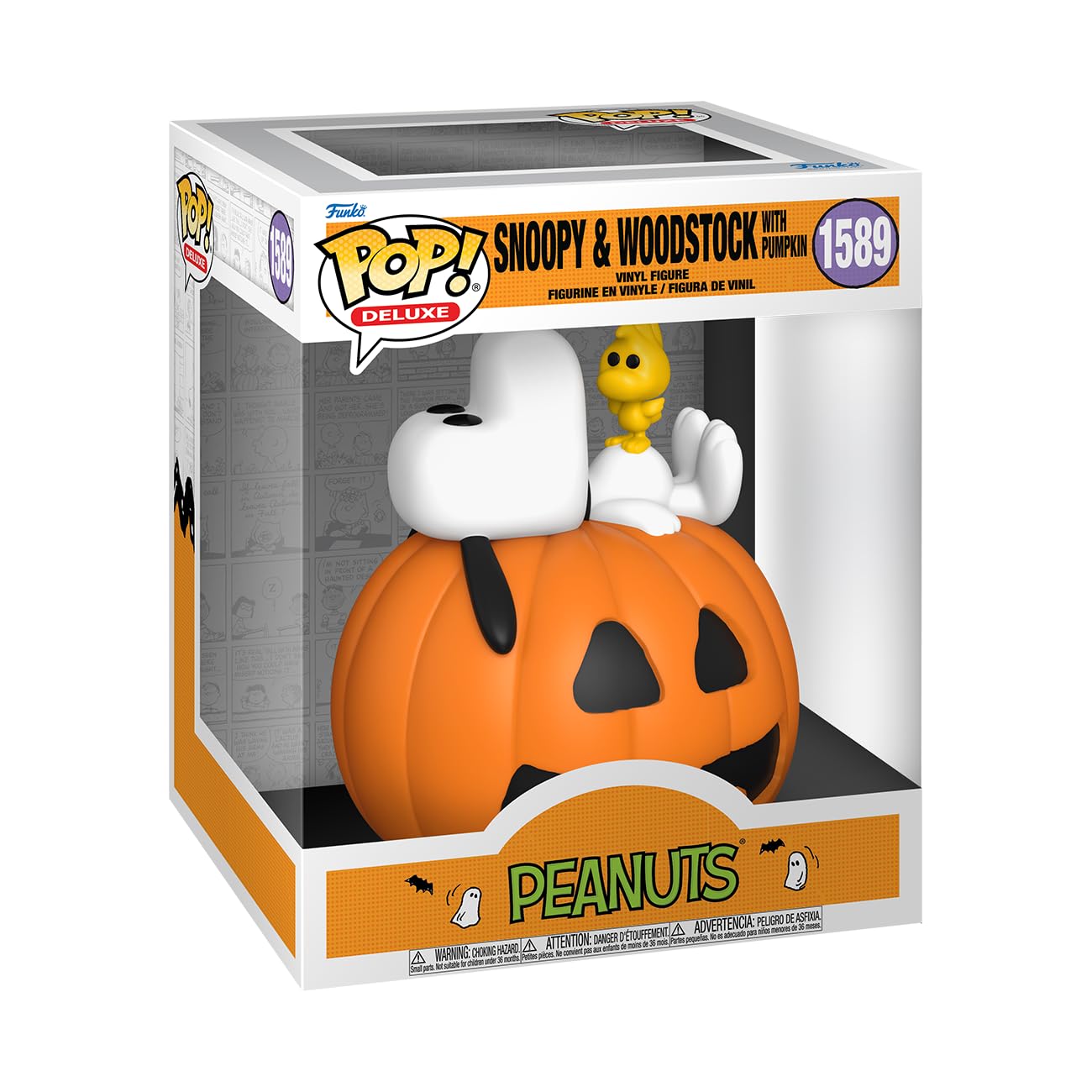 Funko Pop! Deluxe: ITG PiecesB – Snoopy With WS - Peanuts TV Specials - Collectable Vinyl Figure - Gift Idea - Official Merchandise - Toys for Kids & Adults - TV Fans - Model Figure for Collectors