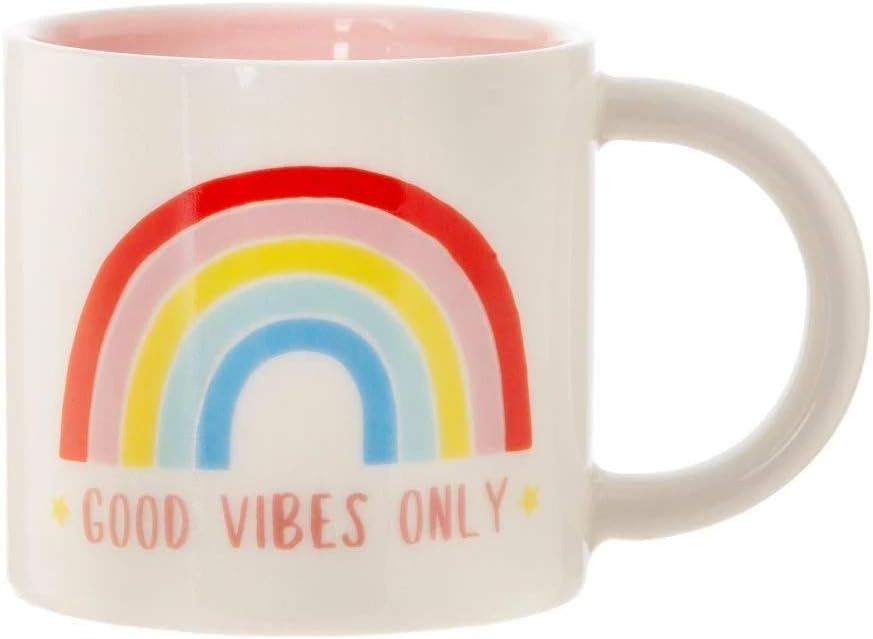Sass & Belle Chasing Rainbows Good Vibes Only Mug