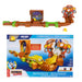SONIC THE HEDGEHOG Go Go Racers Deluxe Playset with Diecast Super Sonic Figure, Combine with The Sonic Adventure Playset and Knuckles Adventure Playset