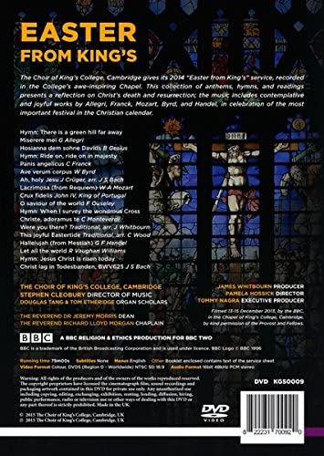 Easter from King's (The Choir of Kings College Cambridge/Stephen Cleobury) NTSC, Region 0