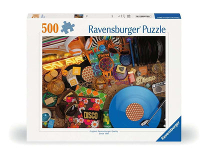 Ravensburger Puzzle 12000773 - Hallo Vinyl - 500 Teile Puzzle für Erwachsene und Kinder ab 12 Jahren