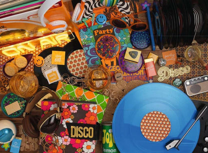 Ravensburger Puzzle 12000773 - Hallo Vinyl - 500 Teile Puzzle für Erwachsene und Kinder ab 12 Jahren