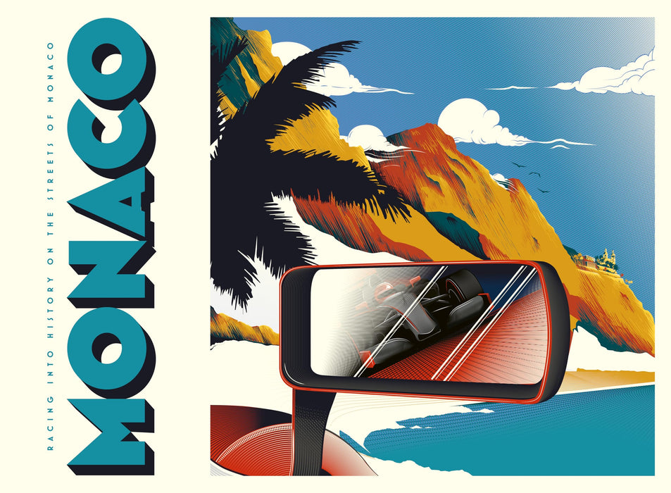 Ravensburger Puzzle 12000774 - Großer Preis von Monaco - 500 Teile Puzzle für Erwachsene und Kinder ab 12 Jahren, Retro-Puzzle, Viele Farben