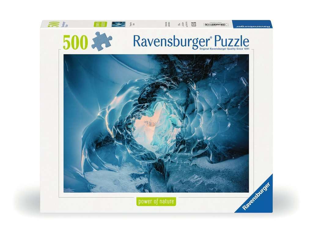 Ravensburger Puzzle 12000778 - Im Auge des Gletschers - 500 Teile Puzzle für Erwachsene und Kinder ab 12 Jahren, Puzzle mit Landschaft und Natur
