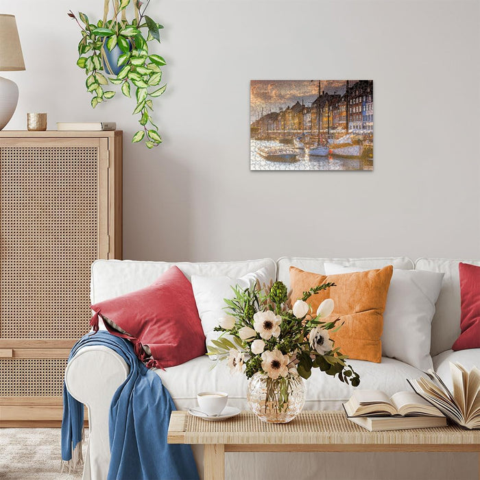 Ravensburger - Puzzle Sunset In Copenhagen 500P (12000846)