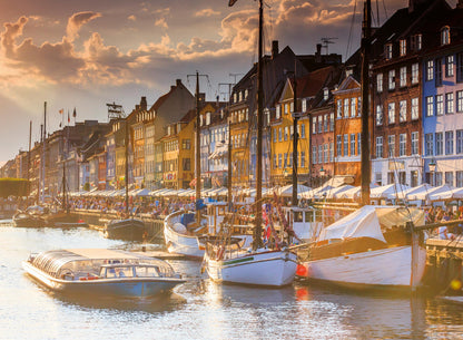 Ravensburger - Puzzle Sunset In Copenhagen 500p (12000846)