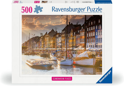 Ravensburger - Puzzle Sunset In Copenhagen 500p (12000846)