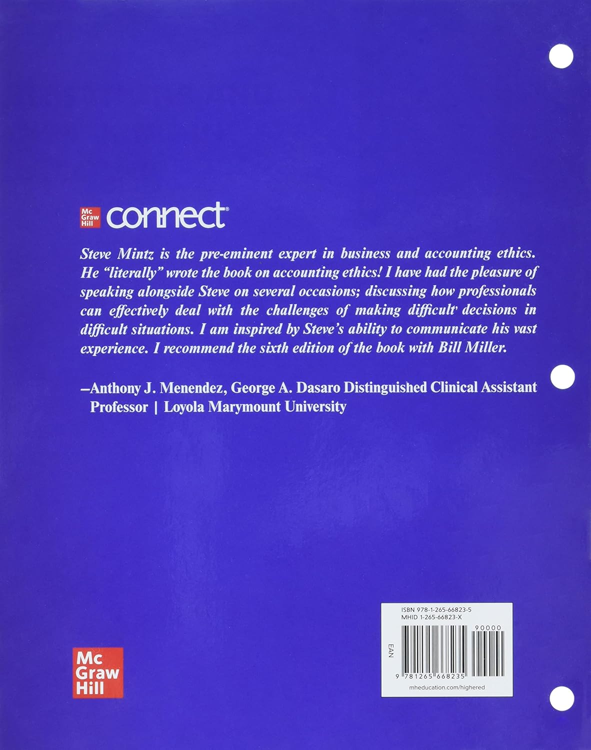 Loose Leaf Ethical Obligations and Decision Making in Accounting: Text and Cases