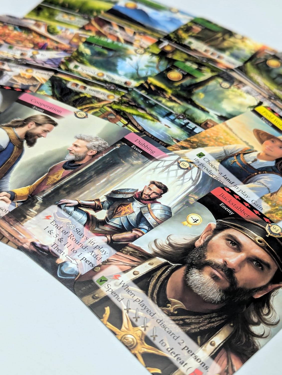 Fryx Games Kingdom Legacy Feudal Kingdom - Strategy Card Game - for 1 Players and Ages 14+