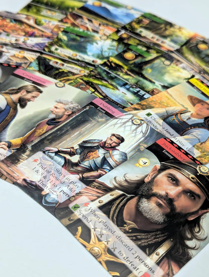 Fryx Games Kingdom Legacy Feudal Kingdom - Strategy Card Game - for 1 Players and Ages 14+