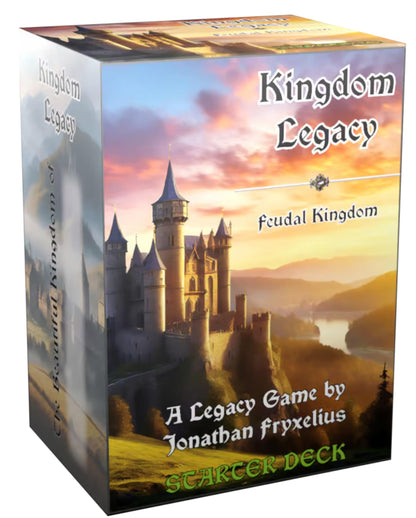 Fryx Games Kingdom Legacy Feudal Kingdom - Strategy Card Game - for 1 Players and Ages 14+