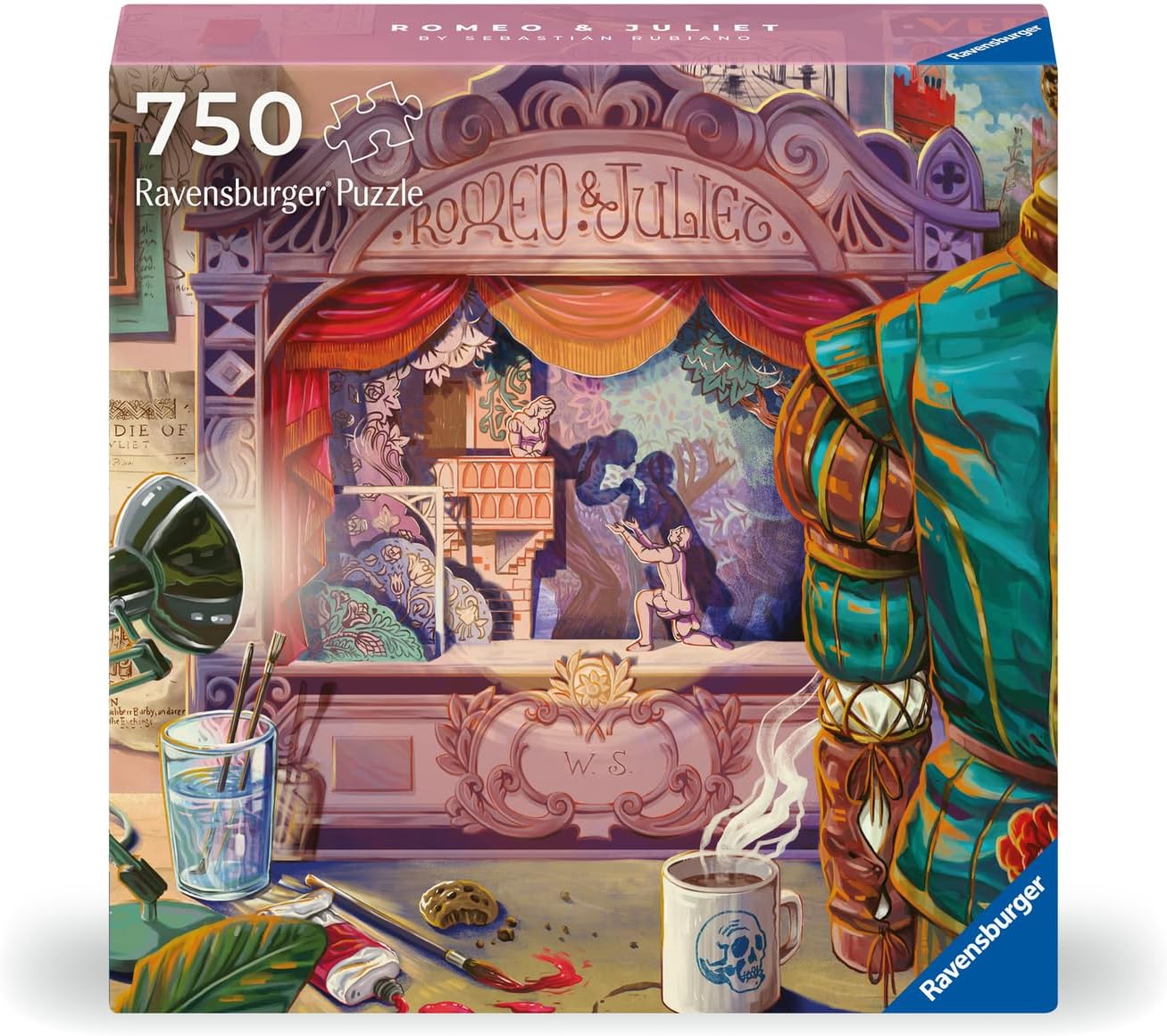 Ravensburger - Puzzle Art&Soul-Romeo & Juliet 750P (12000997)
