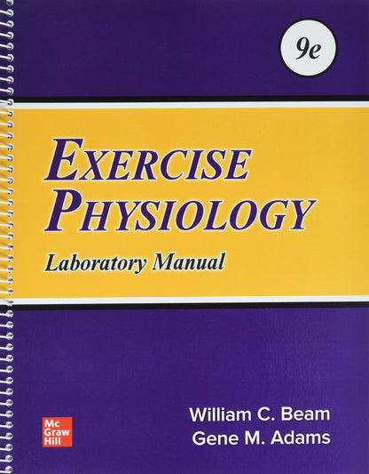 Exercise Physiology Laboratory Manual