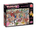 Jumbo Spiele 1119801824 Wasgij Destiny 18 Fast Food Frenzy! 1000 stukjes puzzel