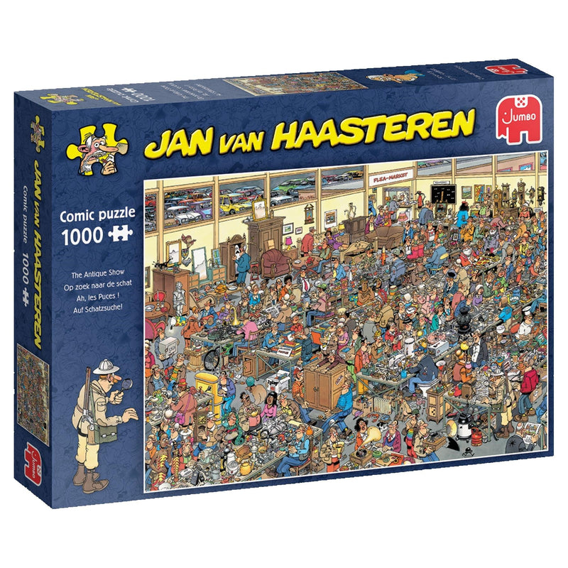 Jumbo Spiele 1119801839 Jan Van Haasteren The Antique Show 1000 Teile Puzzle