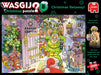 Jumbo Spiele 1119801828 Wasgij Christmas 8 Christmas Getaway - Puzzle (1000 piezas), diseño de Navidad