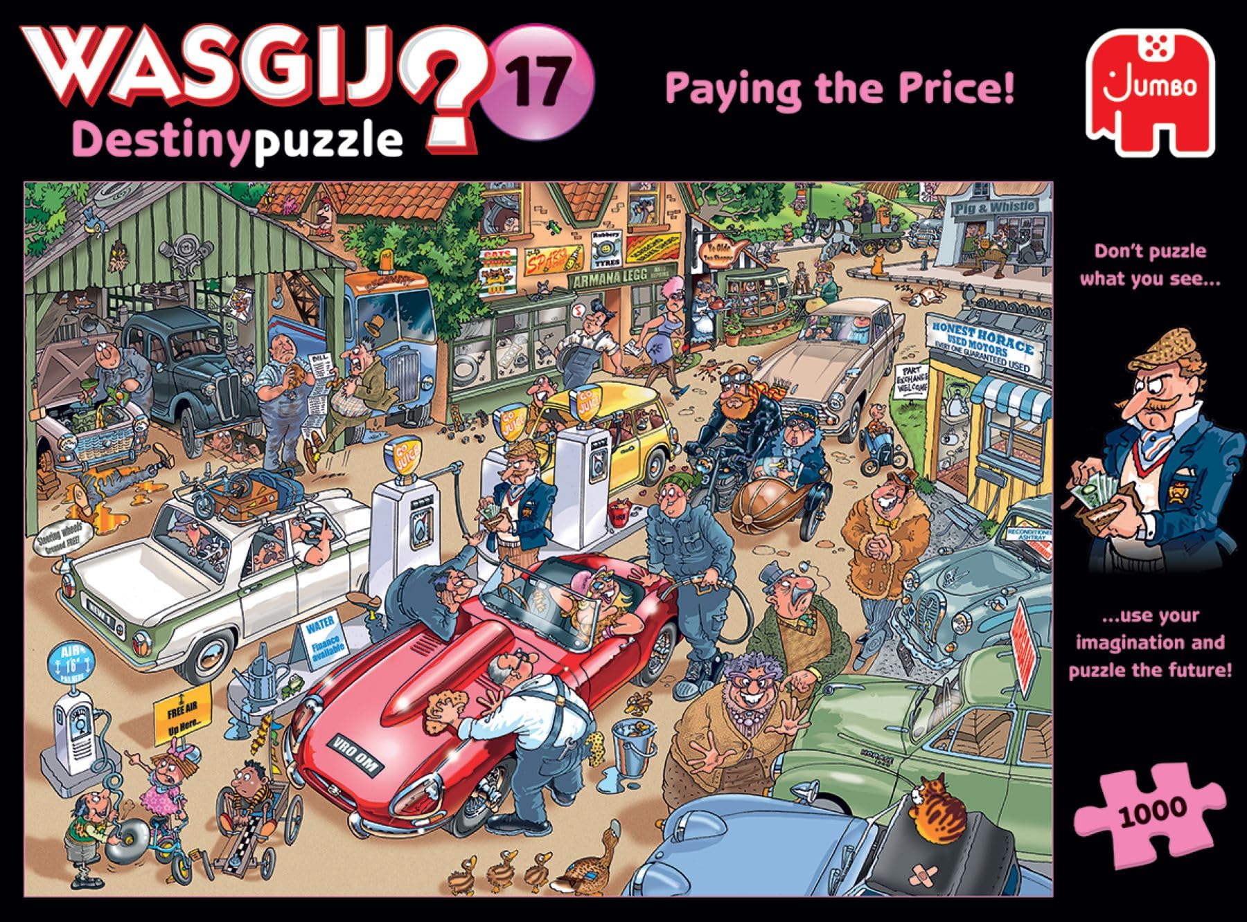 Jumbo Spiele 1119801823 Wasgij Destiny 17 Betalen De Prijs! Legpuzzel 1000 Stukjes