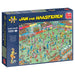 Jumbo Spiele 1119801840 Jan Van Haasteren Women's Soccer 1000 Teile Puzzle