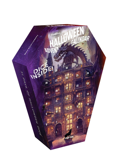 FanRoll Halloween Advent Dice Calendar