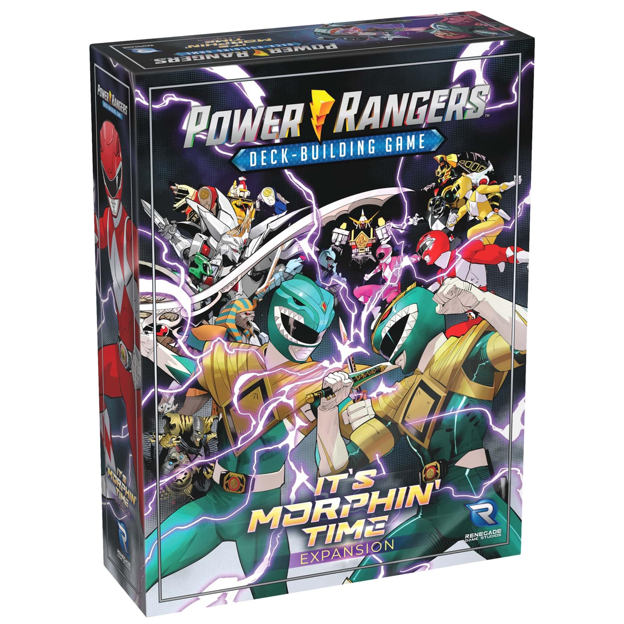 Renegade Game Studios: Power Rangers Deck-Building Game - It's Morphin' Time Expansion - The Mighty Morphin Team, Età 14+, 2-4 giocatori, 90 minuti