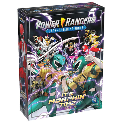 Renegade Game Studios: Power Rangers Deck-Building Game - It's Morphin' Time Expansion - The Mighty Morphin Team, Età 14+, 2-4 giocatori, 90 minuti
