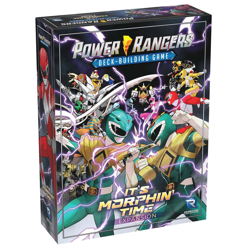 Renegade Game Studios: Power Rangers Deck-Building Game - It's Morphin' Time Expansion - The Mighty Morphin Team, Età 14+, 2-4 giocatori, 90 minuti