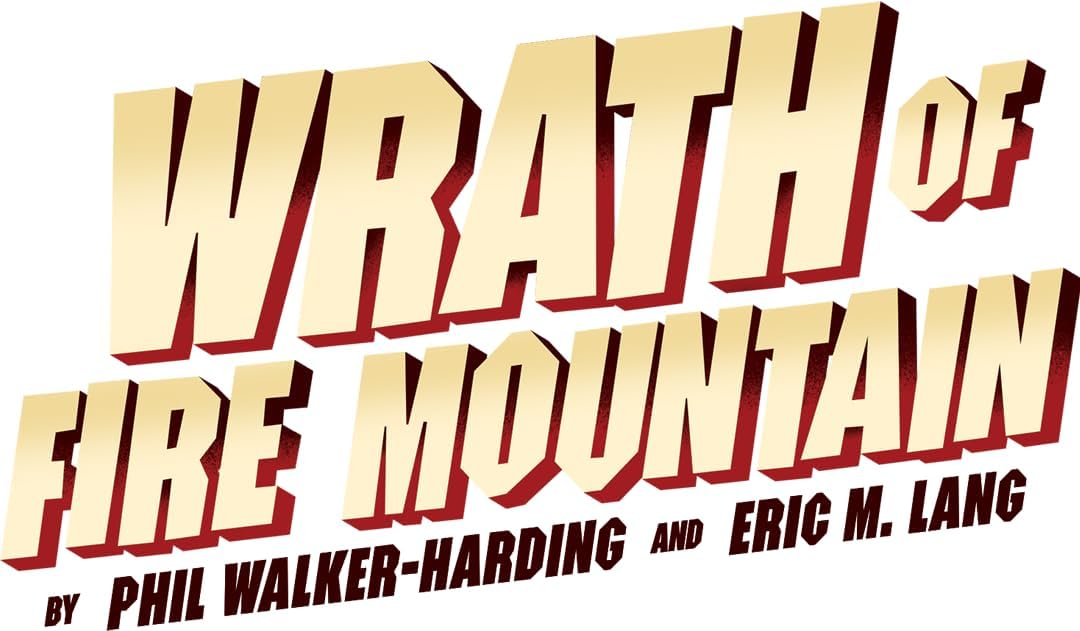 Gamewright - Wrath of Fire Mountain - Board Game - Will You Dominate The Land, Before The Mountain Destroys Your Plans? Age 10+, 2-4 Players