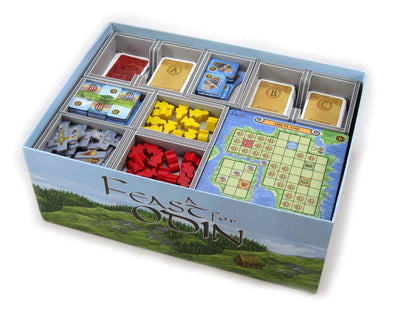 Folded Space Box Insert for A Feast For Odin Board Game
