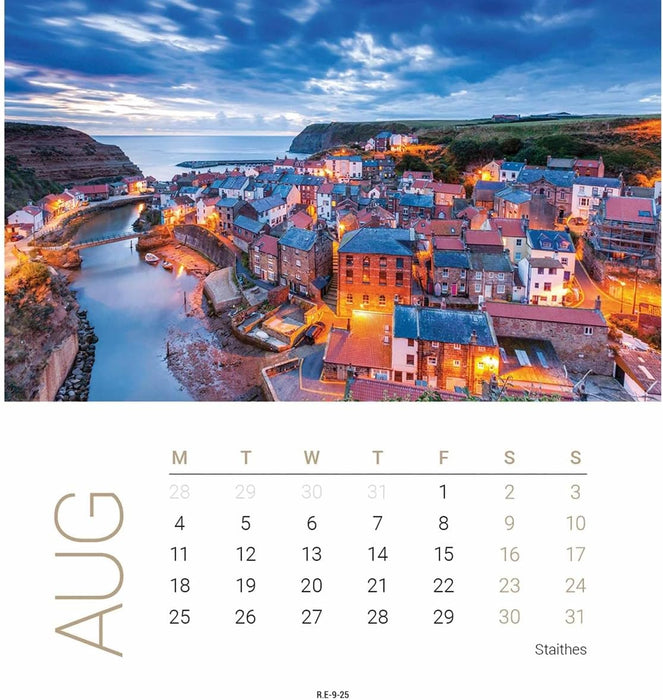 Yorkshire Mini Easel Calendar 2025