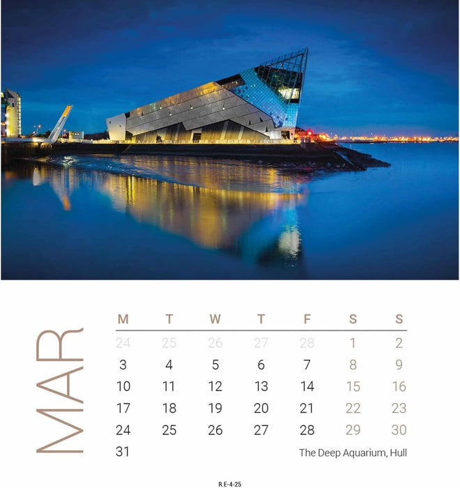 Yorkshire Mini Easel Calendar 2025