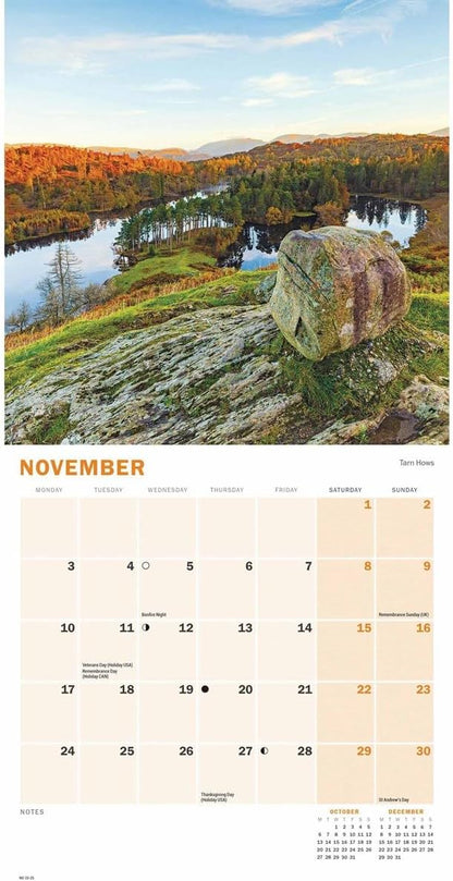 Britain Mini Wall Calendar 2025 (PFP)
