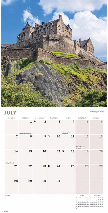 Britain Mini Wall Calendar 2025 (PFP)