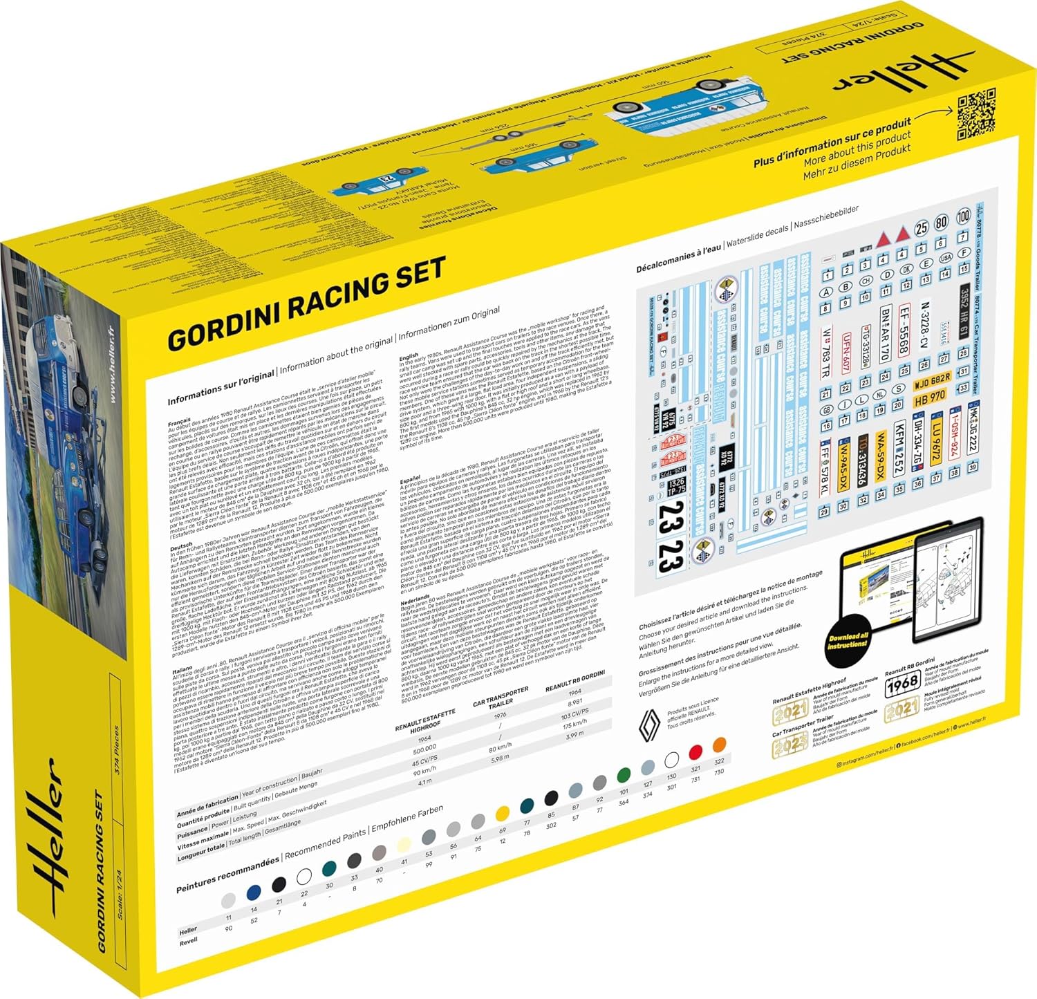 Heller-Kit de Modelo, Color sin Pintar. (50328