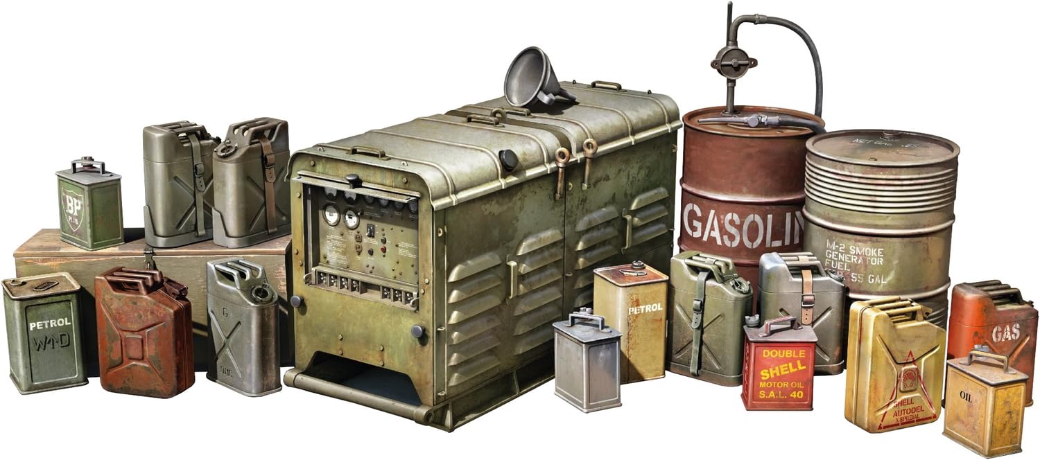 MiniArt - Modelgenerator Pe-95 met brandstoftanks 35662| 1:35 modelbouw promo tank