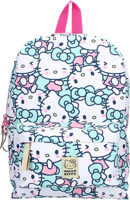 Backpack Hello Kitty Cheerful, Multicolour, One Size, Casual