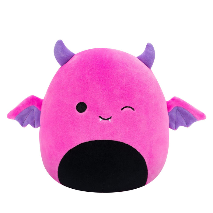 Squishmallows Original 7.5-Inch Halloween Wakisha the Neon Pink Devil