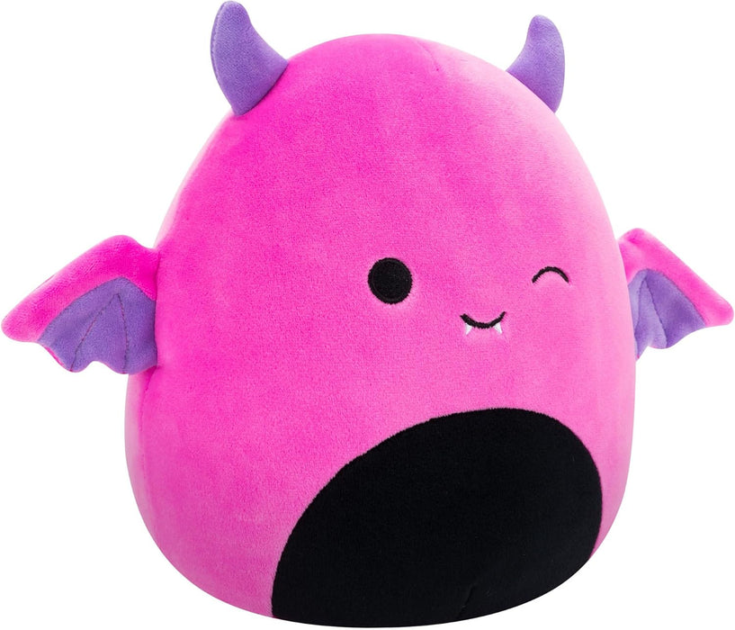 Squishmallows Original 7.5-Inch Halloween Wakisha the Neon Pink Devil