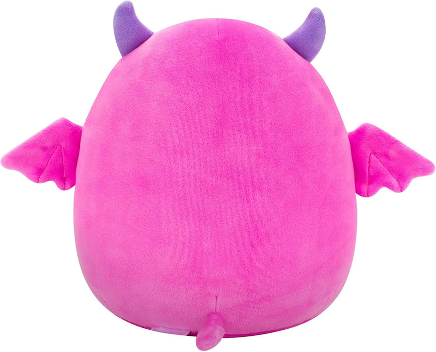 Squishmallows Original 7.5-Inch Halloween Wakisha the Neon Pink Devil