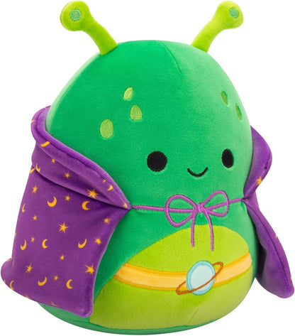 Squishmallows Original 7.5 Inch Halloween Tortellini the Green Alien
