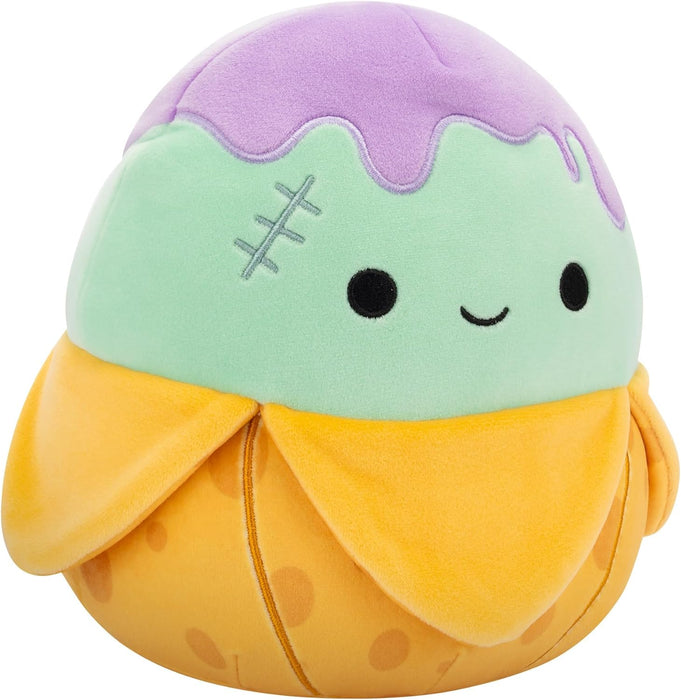 Squishmallows Original 7.5 Inch Halloween Stanislav the Teal Monster Banana