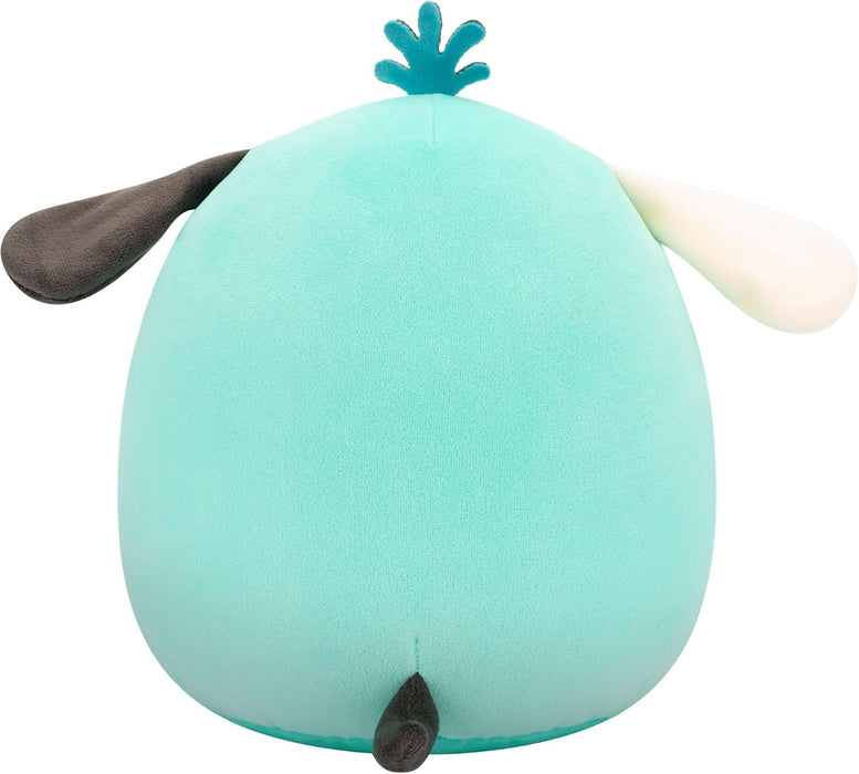 Squishmallows Original 7.5-Inch Halloween Dookdook the Teal Patchwork Dog