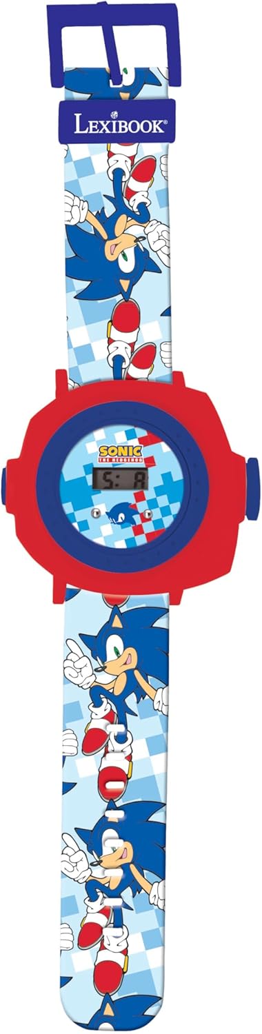 Lexibook Reloj Correa Ajustable Pantalla Digital con 20 proyecciones