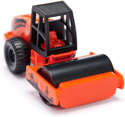 siku 6329, Road Construction Gift Set, Dump Truck, Liebherr Wheeled Loader, Road Roller, Movable parts, Incl. Granules